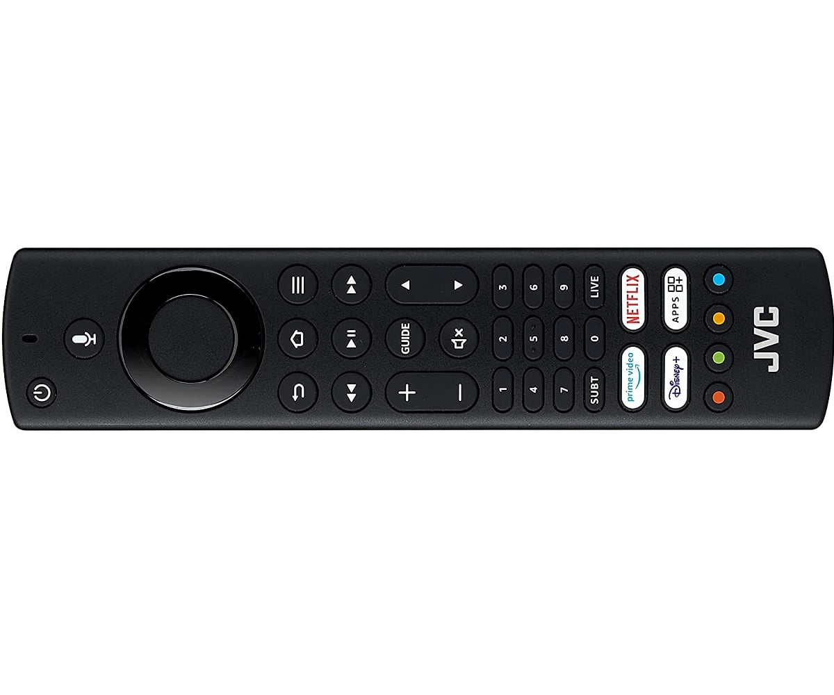 JVC TV model „810“ v obou variantách OS