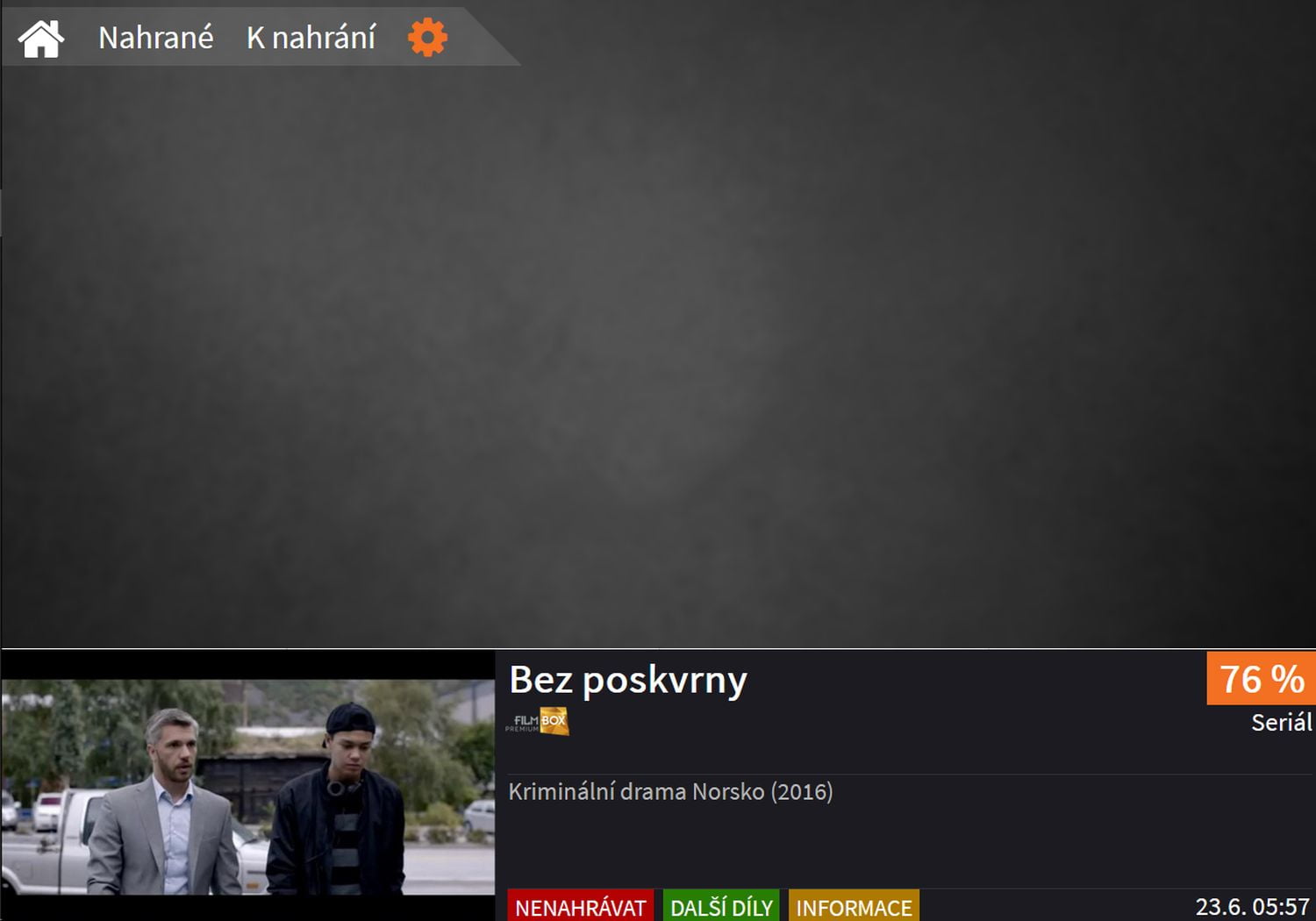 V tomto okamžiku je třeba zmáčknout OK...