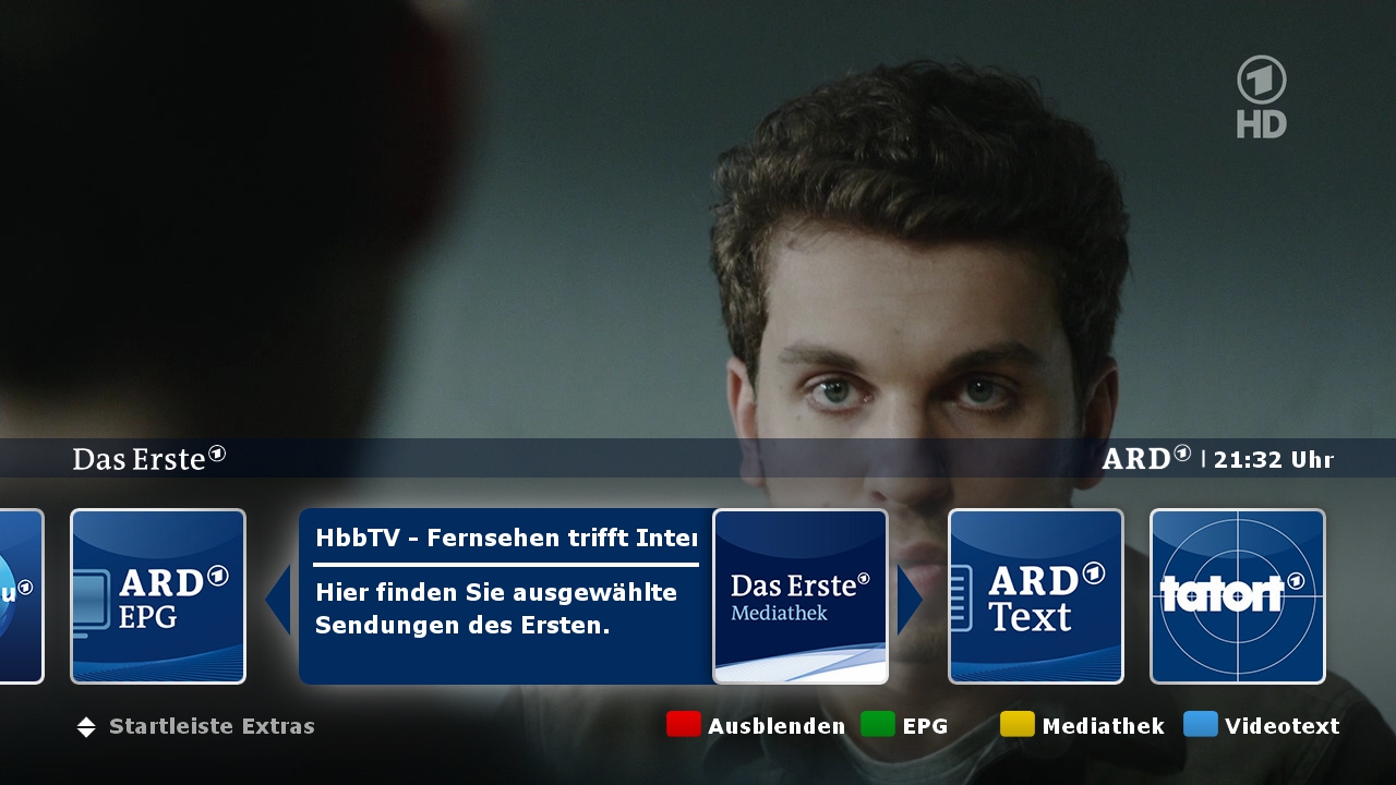 Prezentace hybridní televize od ARD na veletrhu IFA