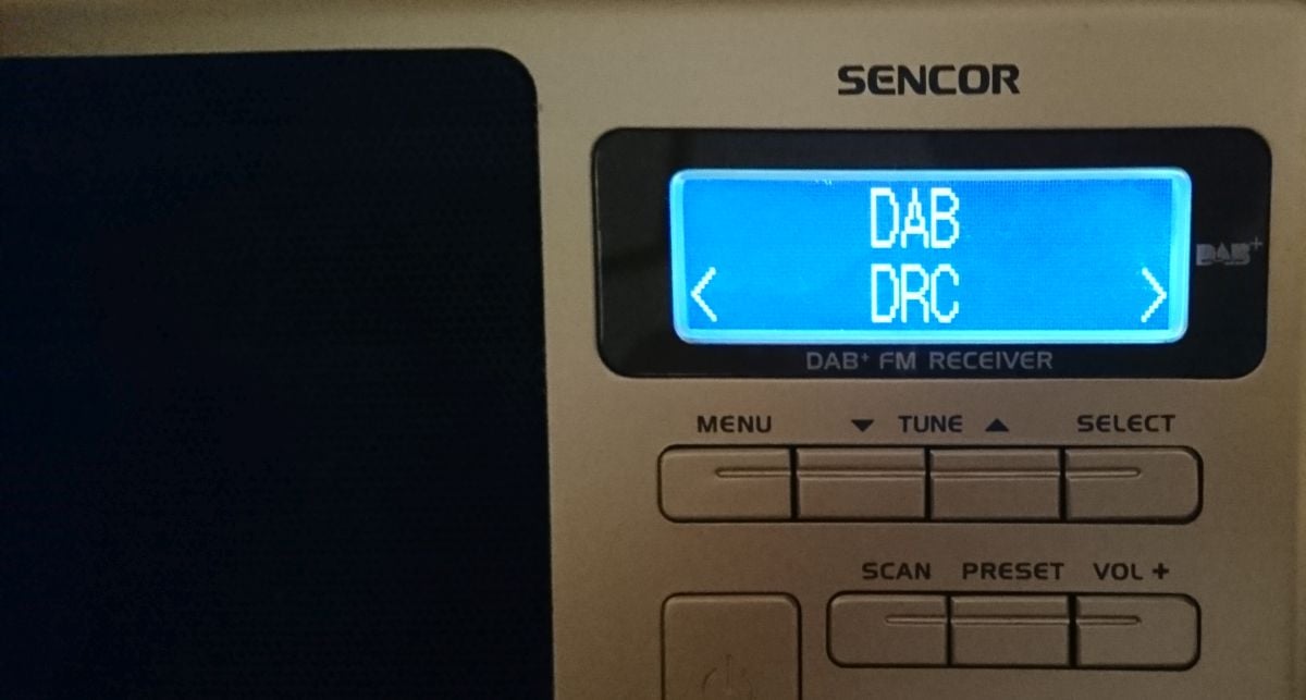 Sencor SRD6400 - menu