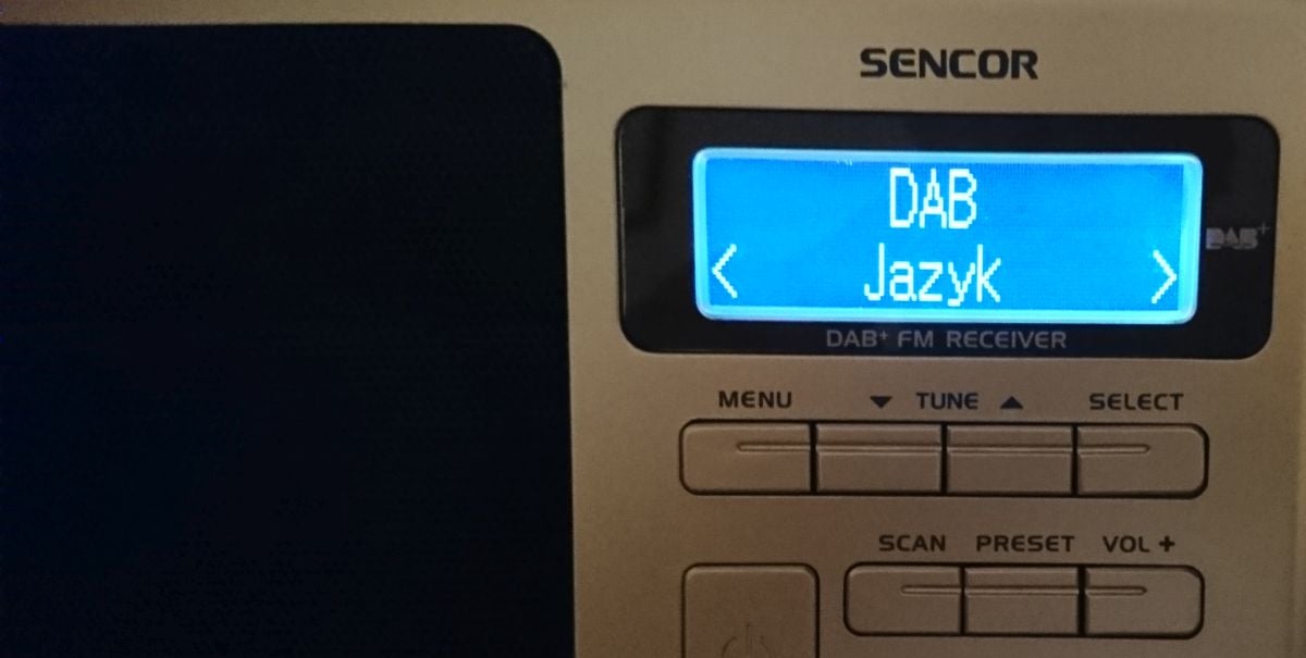 Sencor SRD6400 - menu