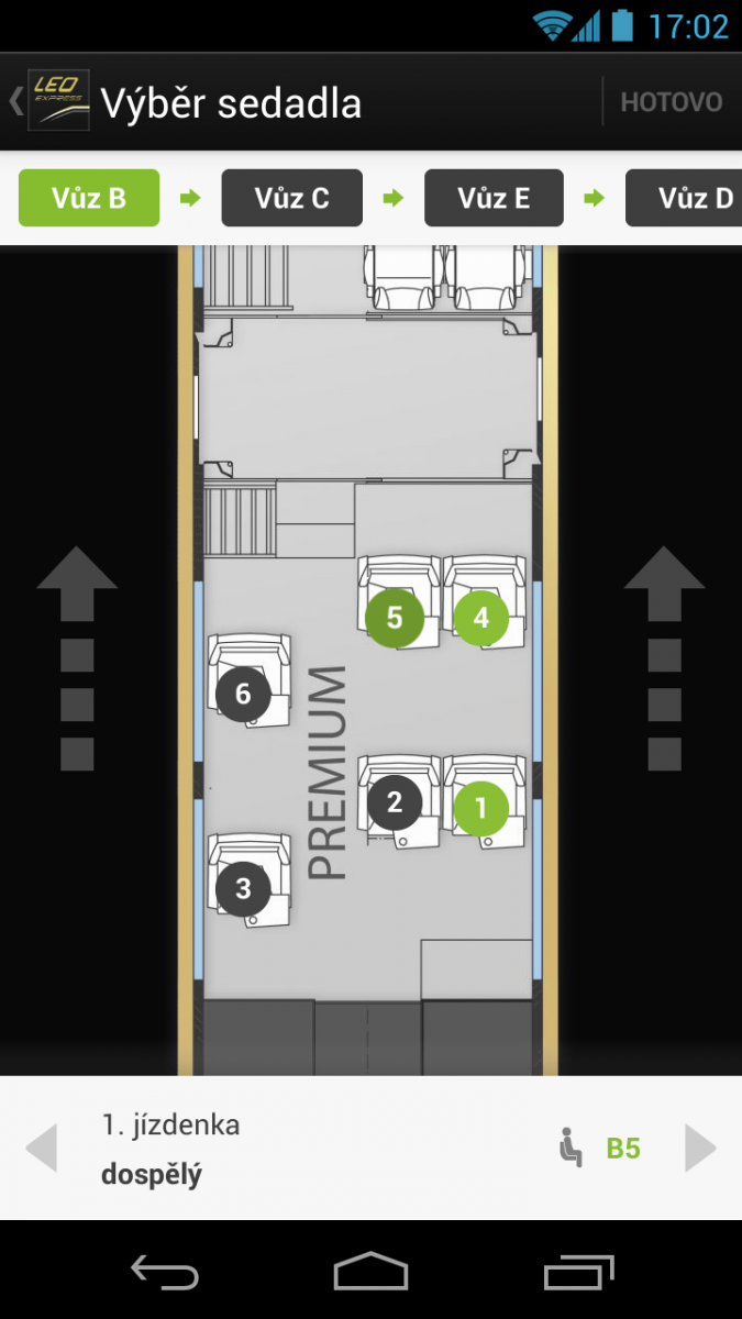 Aplikace pro Leo Express