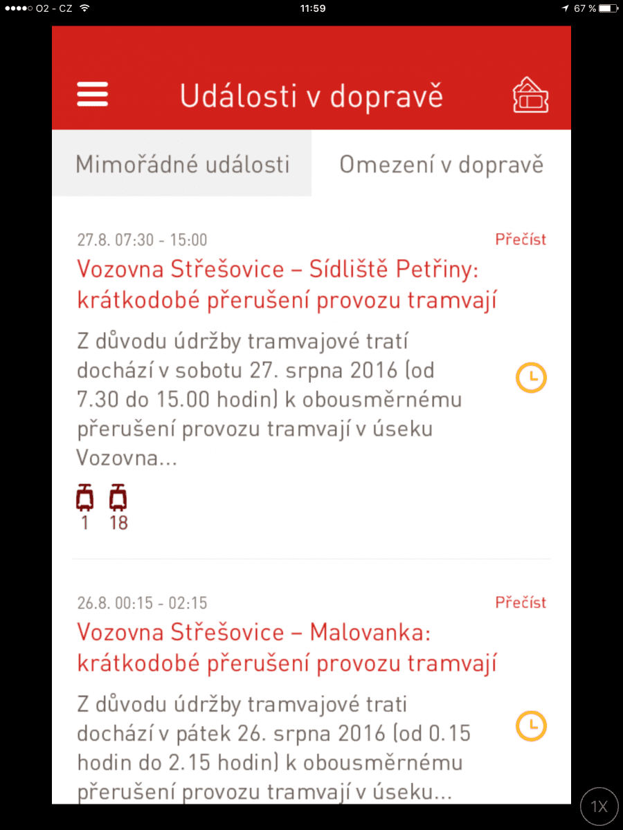 DPP Info - nová aplikace pro pražskou MHD