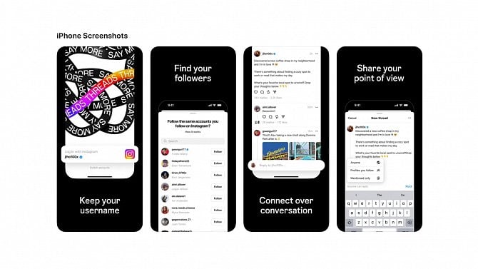 Threads - Instagram - Meta - iPhone - App Store