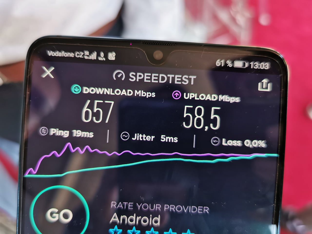 Vodafone a testy 5G sítě na 3,7 GHz v Karlových Varech