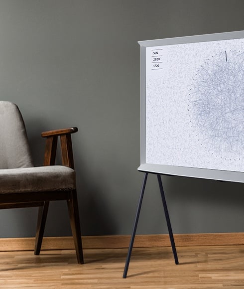 Samsung Frame a Serif TV