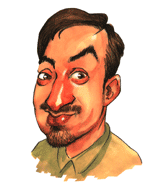 Eduard Hlava - karikatura