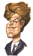 Marek Antoš - karikatura
