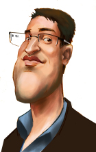 Tomáš Jindříšek - karikatura